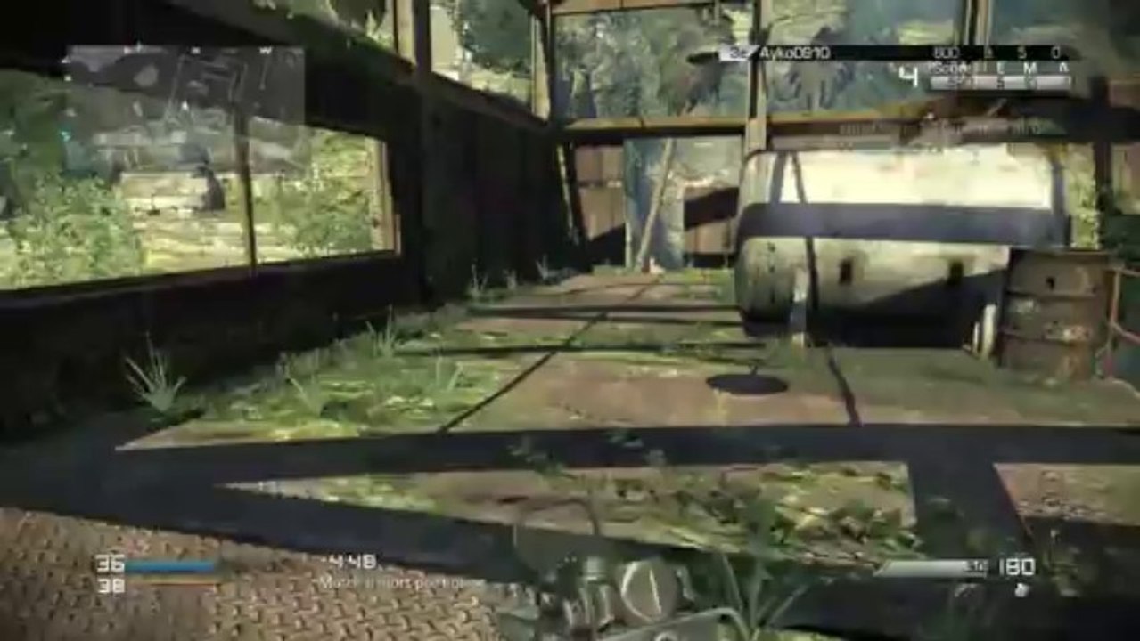 (thegamer) call of duty ghost match a mort par équipe sur Siege