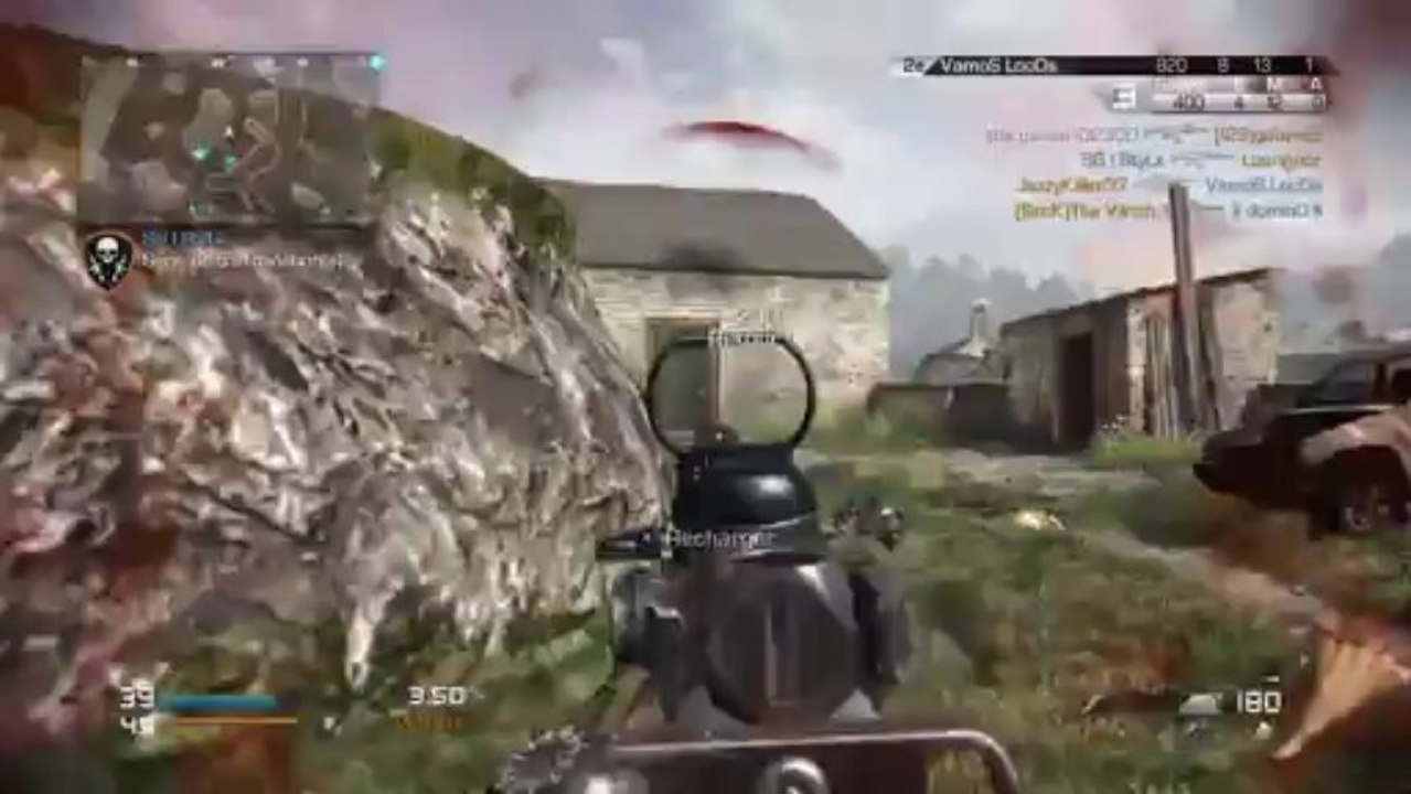 (thegamer) call of duty ghost match a mort par équipe sur Stonehaven