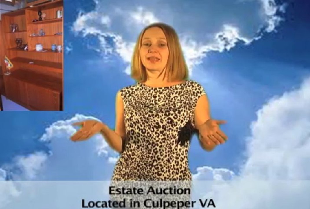 Online Estate Auction in Culpeper VA