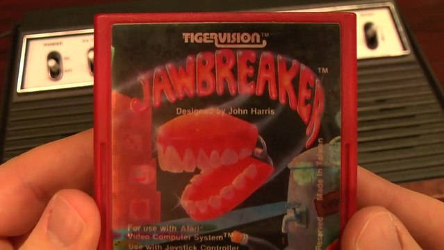 Classic Game Room - JAWBREAKER review for Atari 2600