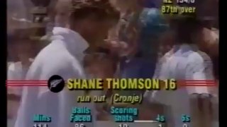 Most Bizarre Run Out 1995 - CricHeaven.Com