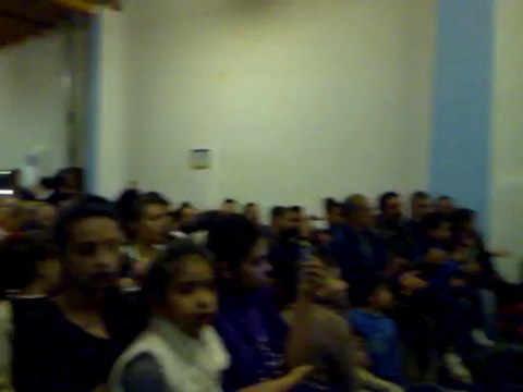 Hermano Sisquetó en la iglesia Principe de Paz Elohim