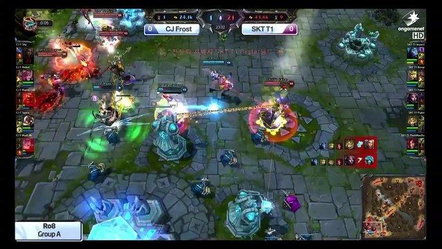 WCG 2013 Qualifiers H/L_SKT T1 vs CJ Frost Set1_WCG한국대표선발전 하이라이트 SKT T1 vs CJ Frost by Ongamenet
