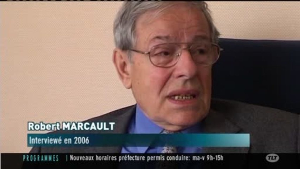 Décès de Robert Marcault, rescapé d'Auschwitz (Toulouse)