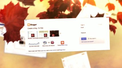 How To Create Blog Using Blogger