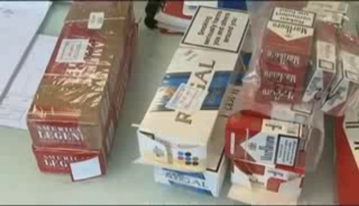 Des excréments d'animaux et du plastique dans les cigarettes de contrebande!!!