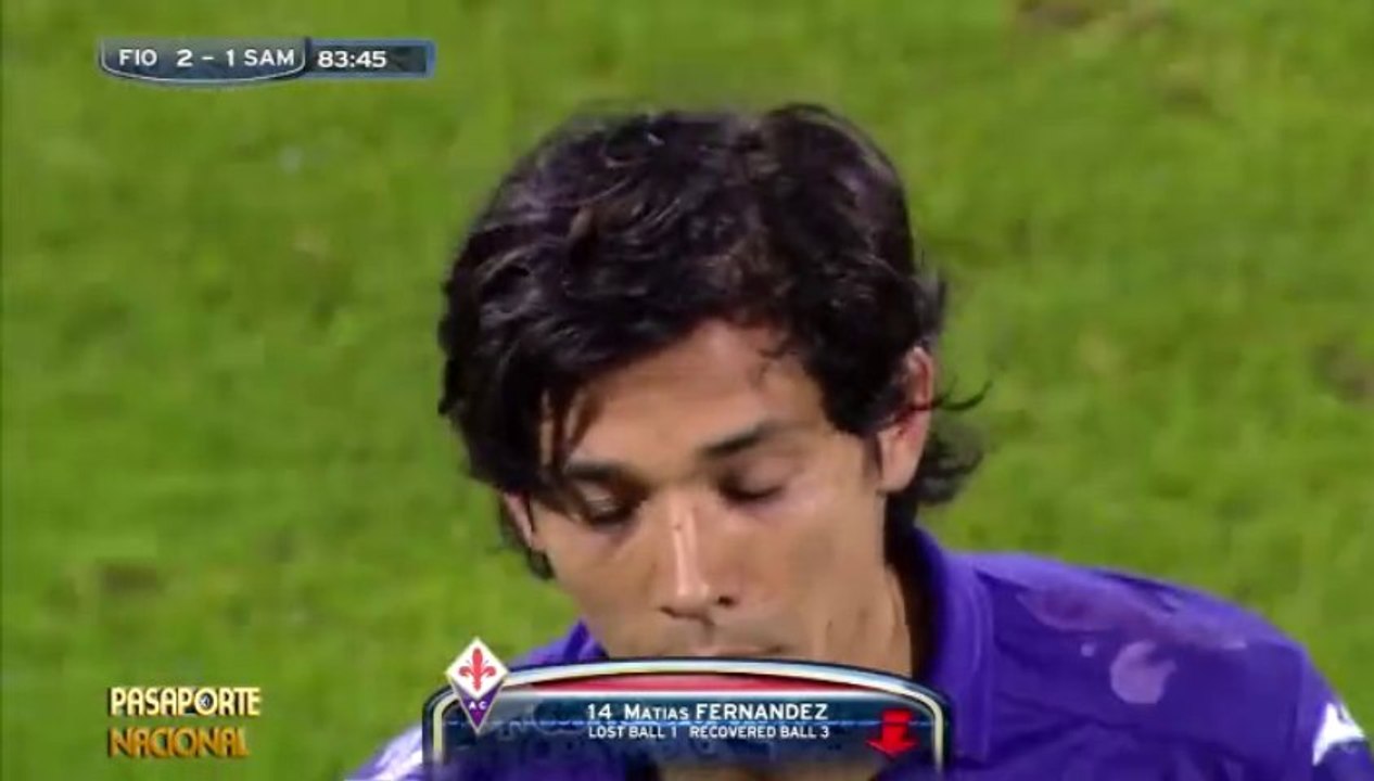 Matías Fernández Vs Sampdoria [10-11-2013]