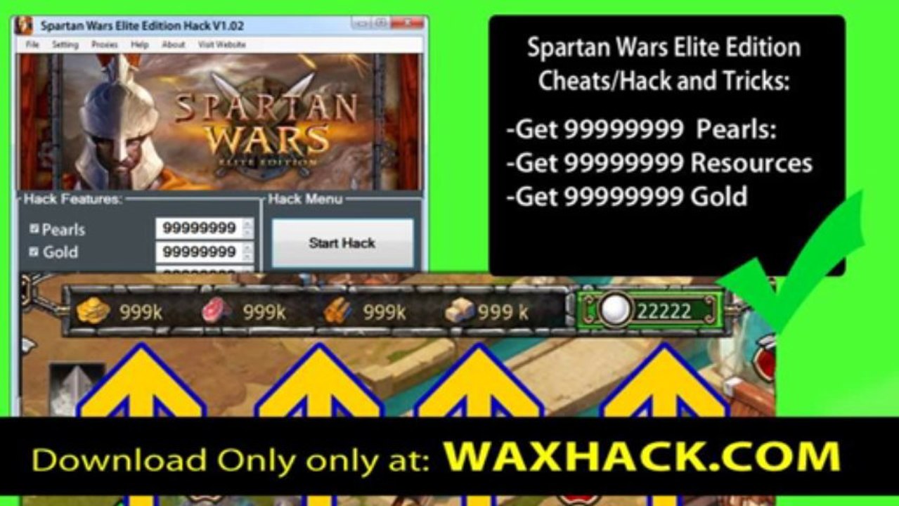 Spartan Wars Elite Edition Cheats Unlock All Levels - No jailbreak -- V1.02 Spartan Wars Elite Edition Cheat Pearls