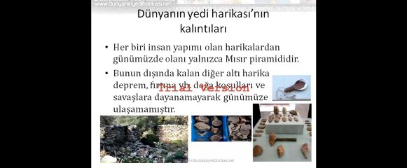 Dünyanın yedi harikası | http://www.dunyaninyediharikasi.net :