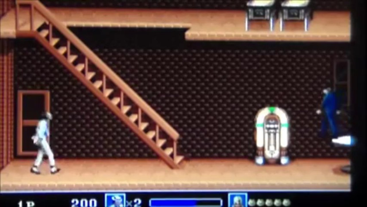 Michael Jackson's Moonwalker On SEGA Megadrive