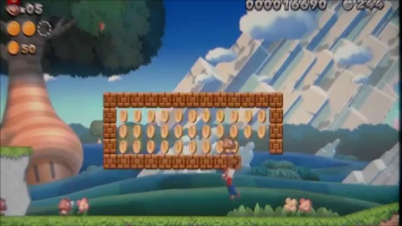 New Super Mario Bros U On Wii-U