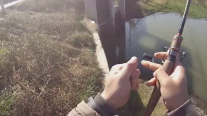 창원 산남지 3572 3번째 더블링거 11.13.2013 GoPro Bass Fishing