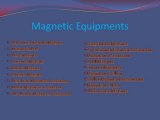Excel Magnetics-Magnetic equipments manufacturer, Magnetic Appliances exporter