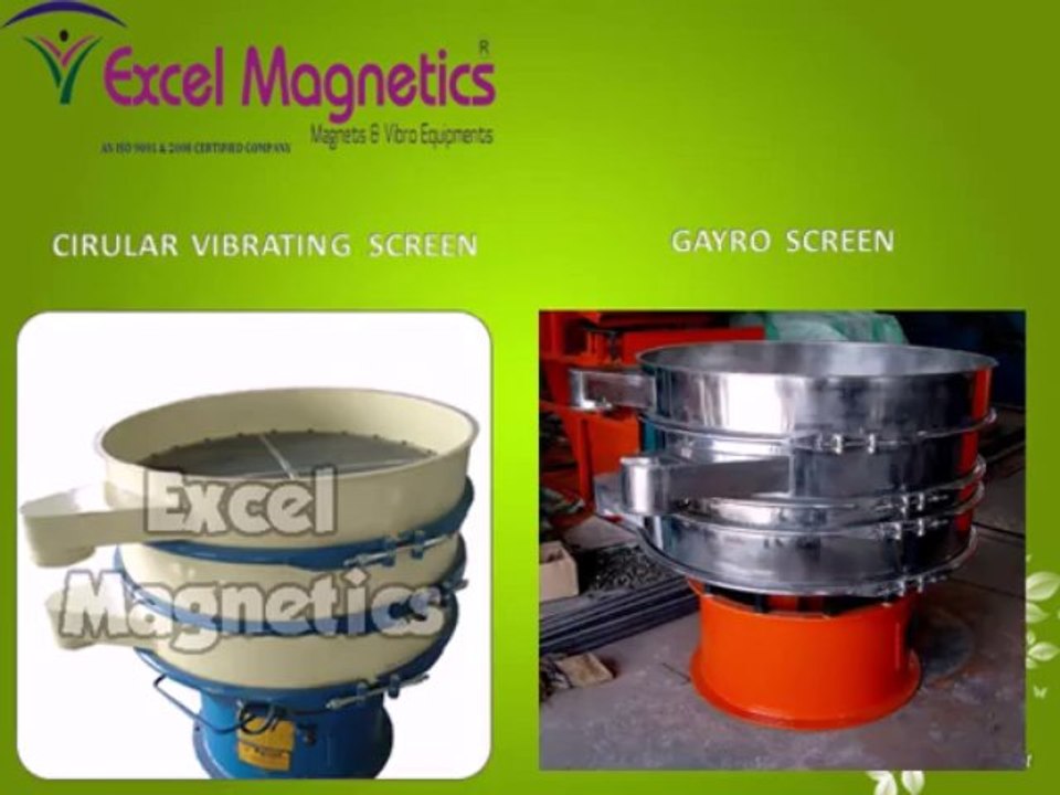 Circular Vibrating screens, Vibrating Screen exporter