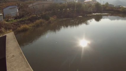 창원 산남지 3711 역각 시도 11.13.2013 GoPro Bass Fishing