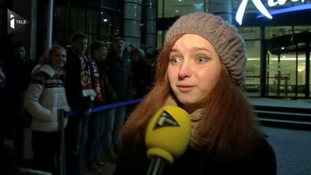 Du côté des supporters des Bleus...