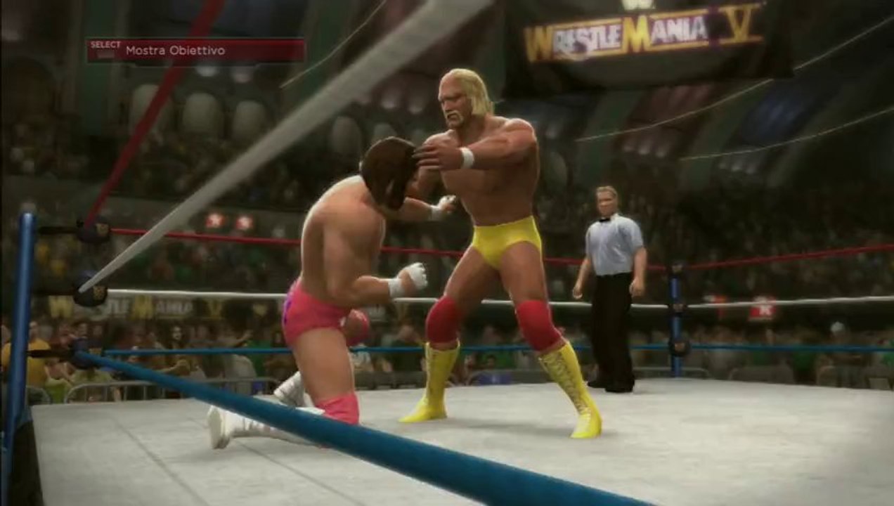 WWE 2K14 -  Hulk Hogan vs Macho Man - Wrestlemania 5 - gameplay