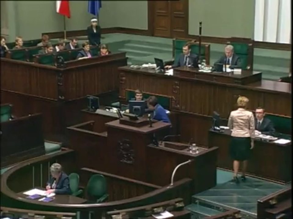 Elżbieta Witek - Wystąpienie z dnia 24 października 2013 roku.