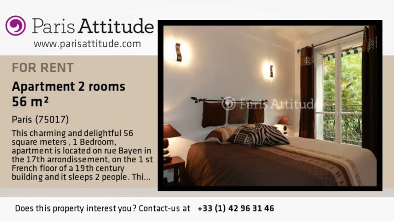1 Bedroom Apartment for rent - Pereire, Paris - Ref. 7855