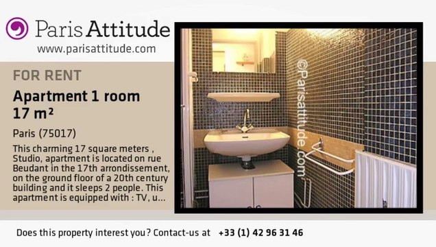 Studio Apartment for rent - Batignolles, Paris - Ref. 6466