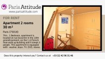 1 Bedroom Apartment for rent - Montmartre, Paris - Ref. 1370
