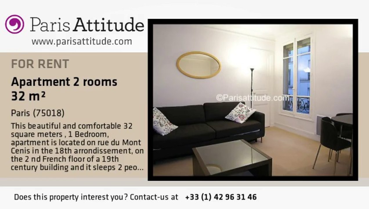 1 Bedroom Apartment for rent - Jules Joffrin - Mairie du 18ème, Paris - Ref. 5463