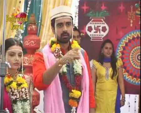 On location of TV Serial 'Iss Pyaar Ko Kya Naam Doon Ek Baar Phir' Marriage of Aastha and Shlok 2