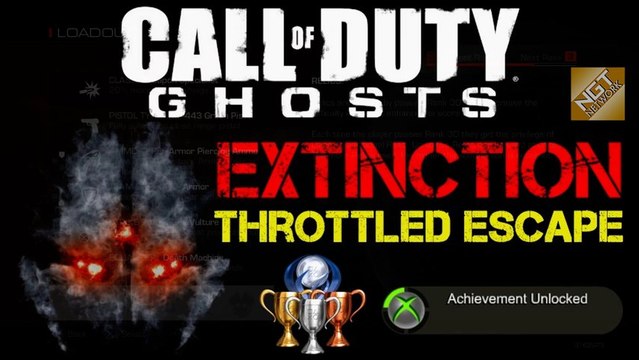 CoD Ghosts Extinction Throttled Escape Achievement / Trophy Guide | Escape using a relic.