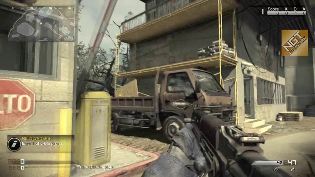 Ghosts Tactical - Prison Break Multiplayer Map Walkthrough and Callouts with Interactive Elements