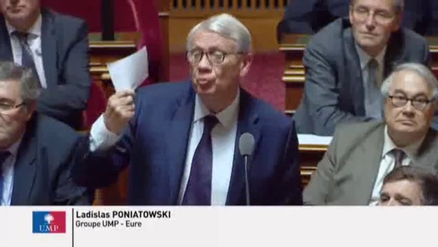 Ladislas Poniatowski - Réforme des rythmes scolaires