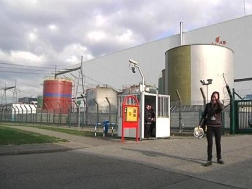 Nucléaire: exercice à la centrale de Fessenheim - 15/11