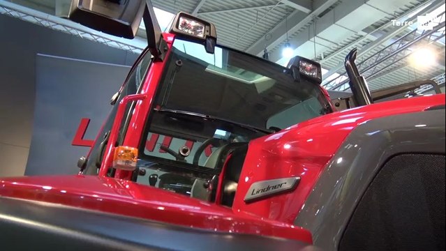 Lindner Lintrac 90, 4 roues directrices et une variation continue Agritechnica 2013
