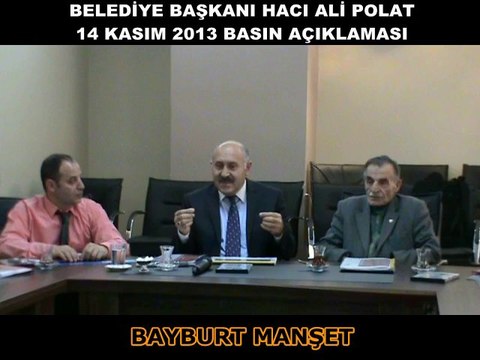 Başkan Polat Basın Açıklaması