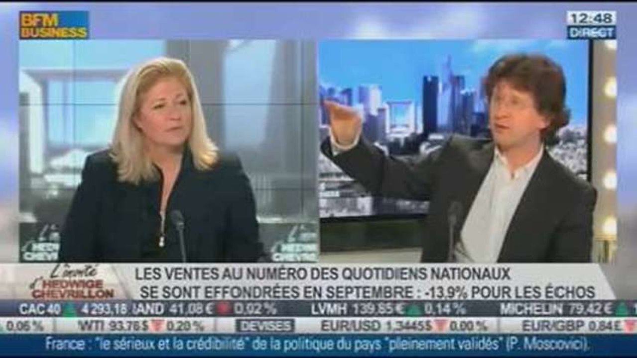 Nicolas Barré, Echos, dans l'invité de BFM Busi...