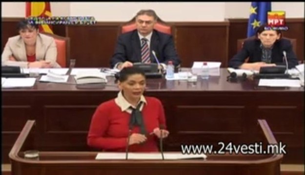 SOBRANIE ZA BUDZET VESNA BENDEVSKA I ZORAN STAVREVSKI 15 11 2013