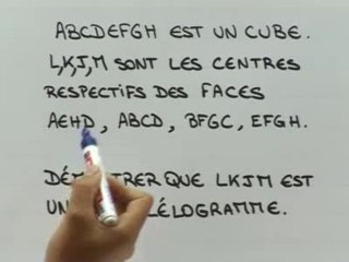 Repérage cartésien - Exo 2 : énoncé