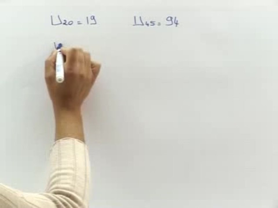 Les suites arithmétiques - Exo : solution