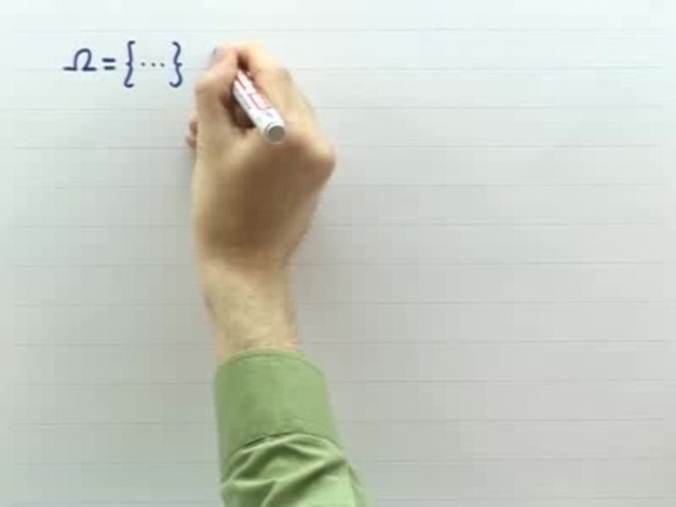 Généralités et vocabulaire des probabilités - Exo 2 : solution