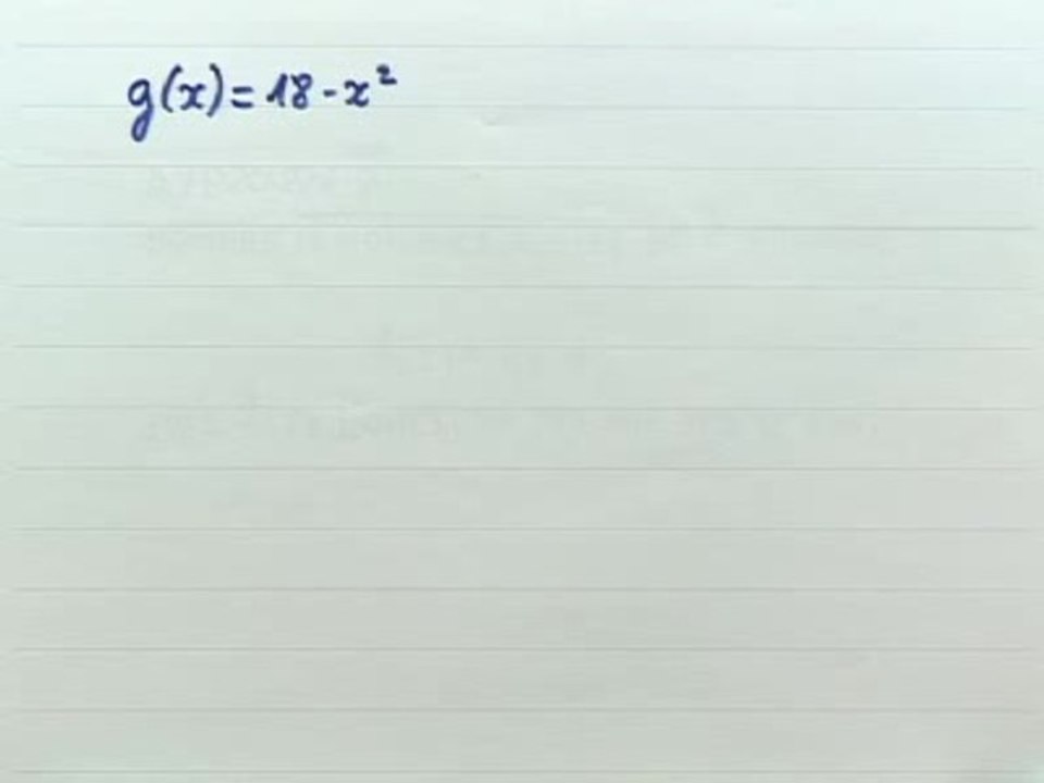 Le nombre dérivé en un point - Exo : solution
