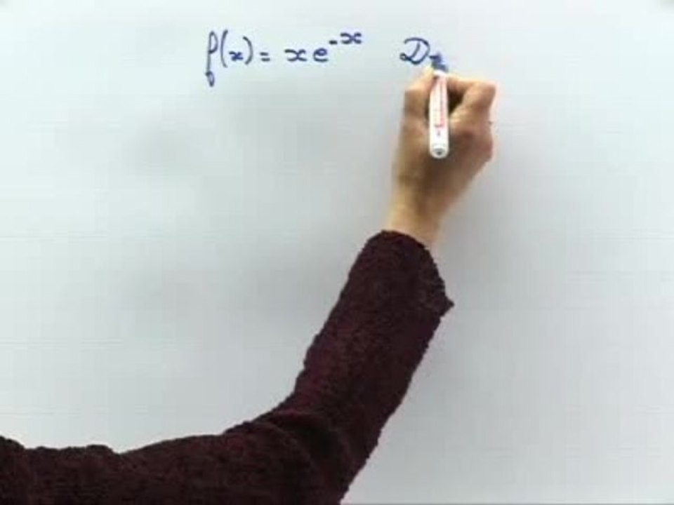 La fonction exp[u(x)] - Exemple