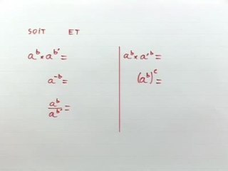 La fonction exponentielle de base a - Cours 5