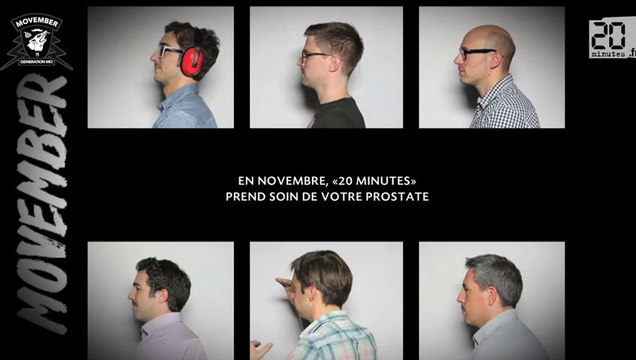 Movember: «20 Minutes» à poils pour votre prostate