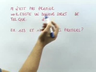 Les nombres premiers - Cours 4