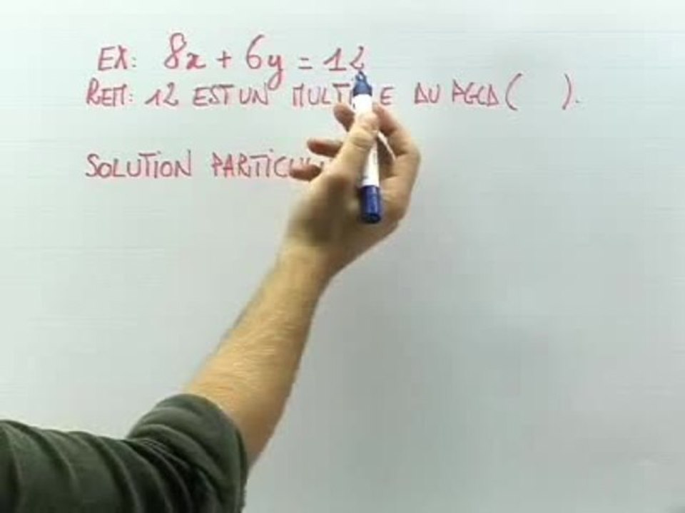 Le théorème de Gauss - Cours 5
