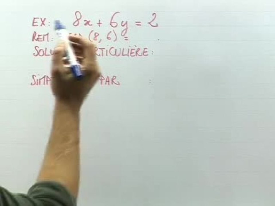 Le théorème de Gauss - Cours 3