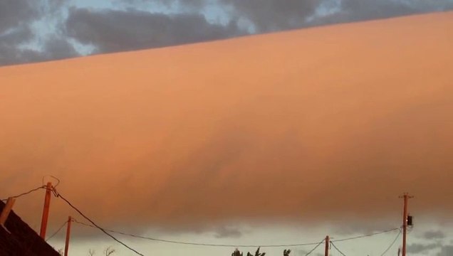 Amazing Tube Cloud in the sky of TEXAS!