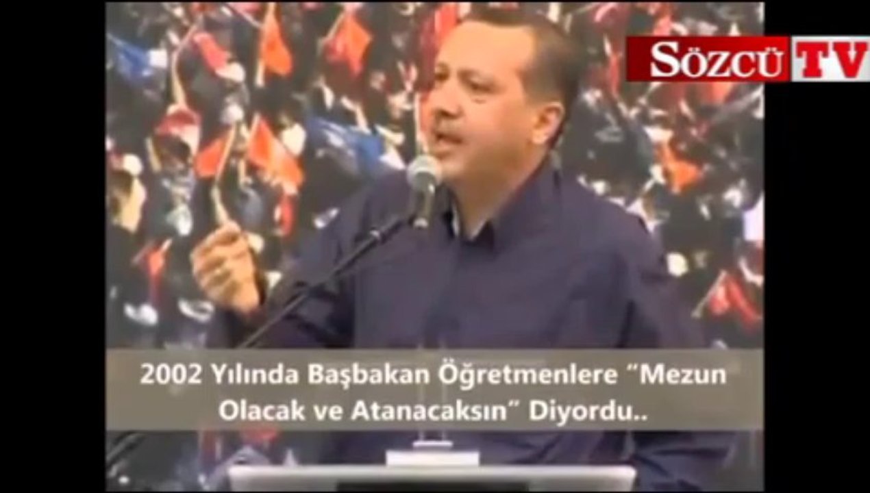 Ataması yapılmayan öğretmenlerden klip