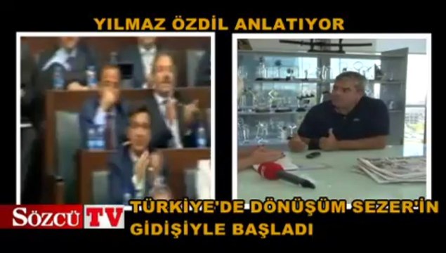 Yılmaz Özdil: Türkiye’de dönüşüm Sezer’in gidişiyle başladı