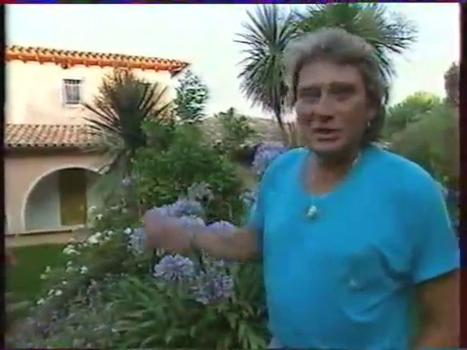 Johnny Hallyday - Visite de la Lorada ( Reportage 1995 )