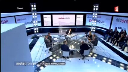 Réaction de Stéphane Le Foll dans Mots croisés "Colères françaises" du 02-11-2013, au communiqué de Mélenchon